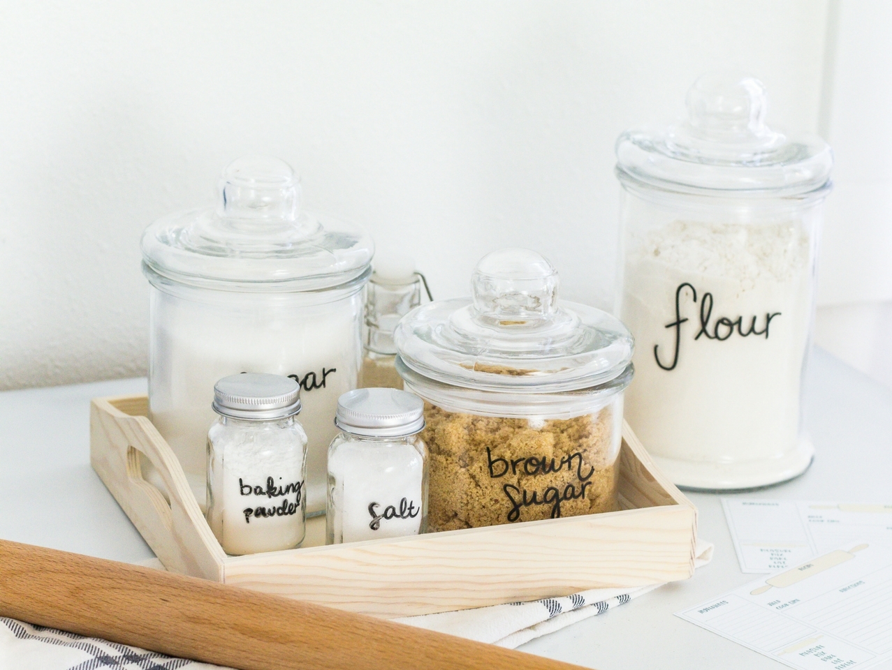 DIY Baking Station Tray | Fun365