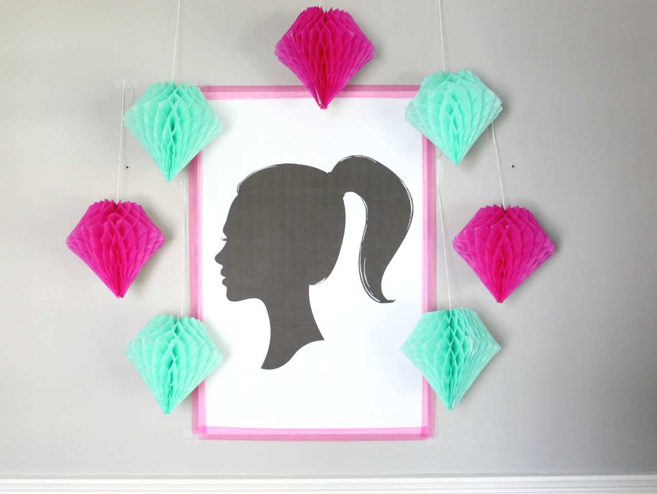 barbie party backdrop