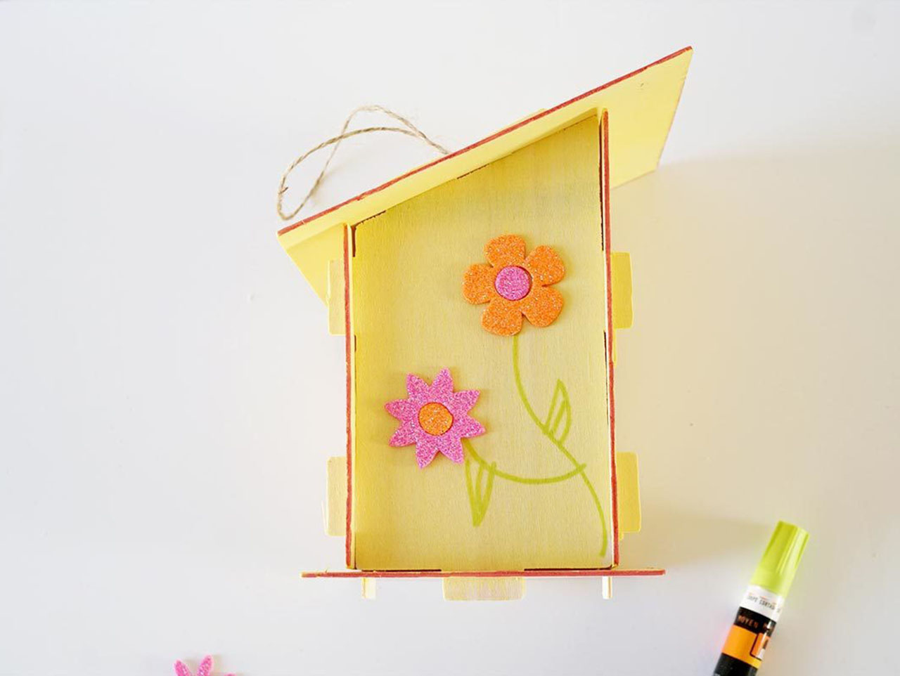 Woodlink Butterfly House DIY Craft Kits w/Milk Paint Powders at