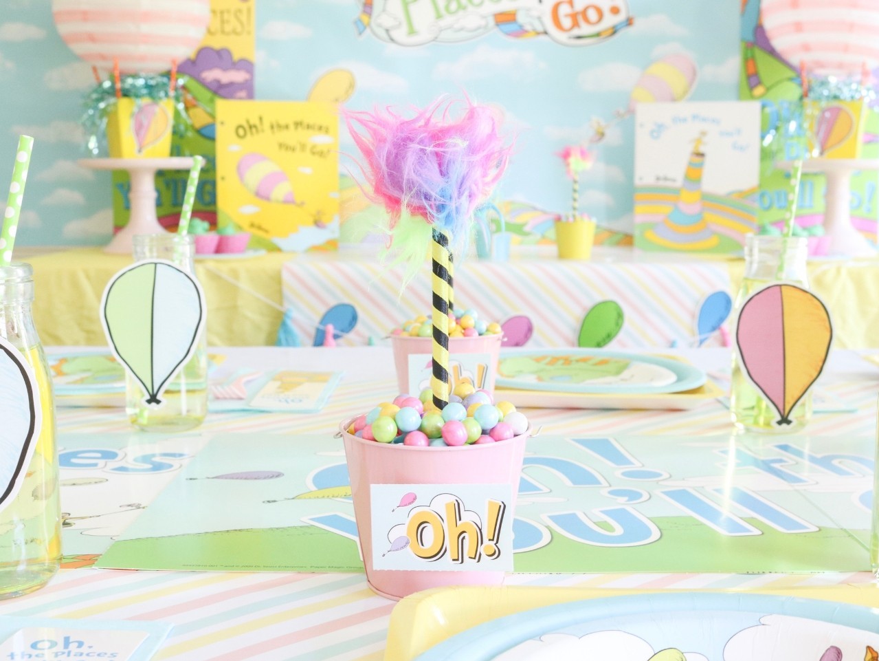 Dr. Seuss Truffula Tree DIY Favors | Fun365