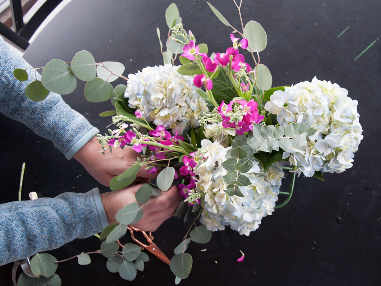 DIY Floral Arrangement Caddy | Fun365