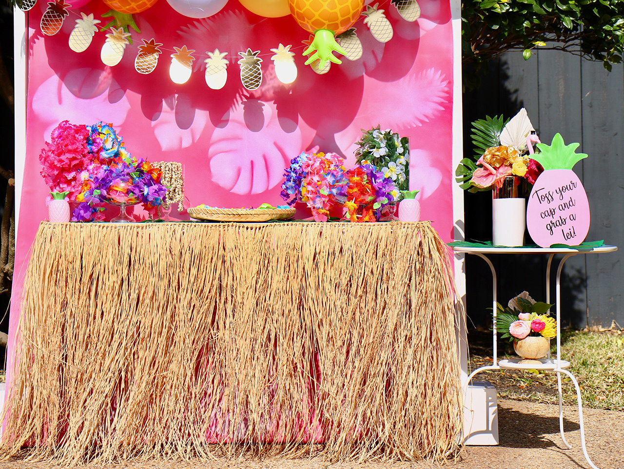 DIY Wildflower Backdrop