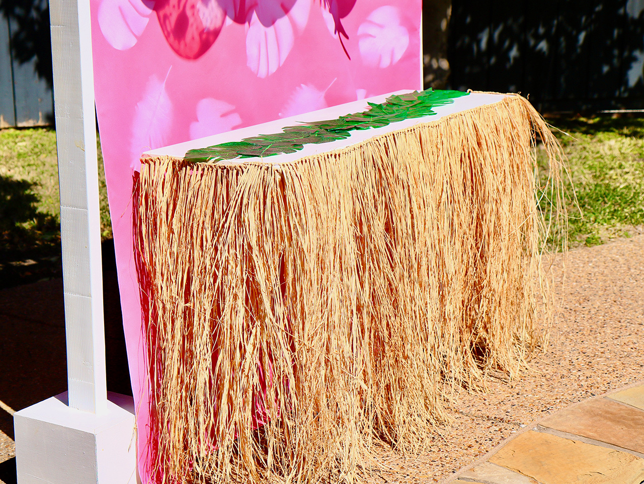 DIY Wildflower Backdrop