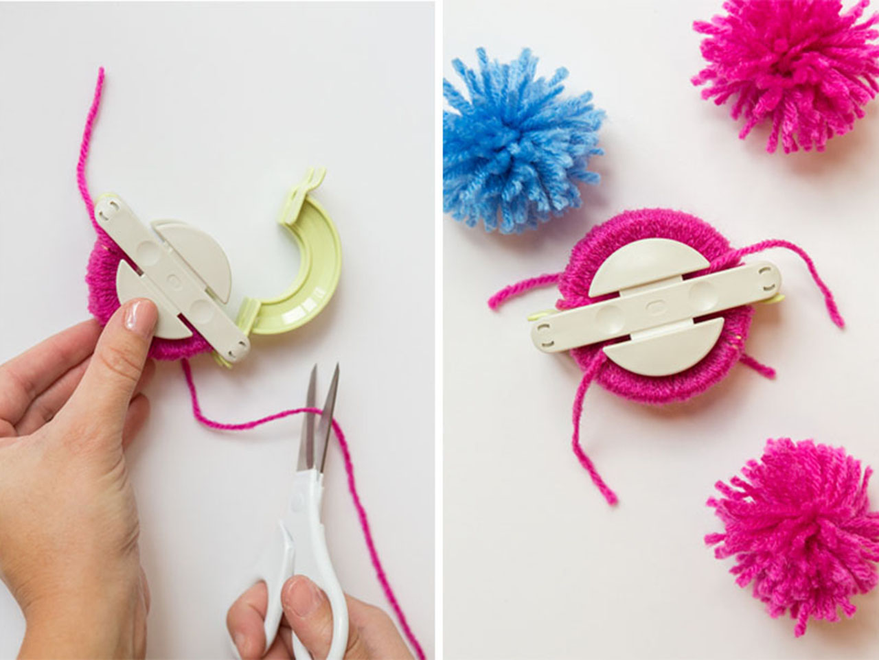 DIY Pom Pom Flower Girl Baskets | Fun365