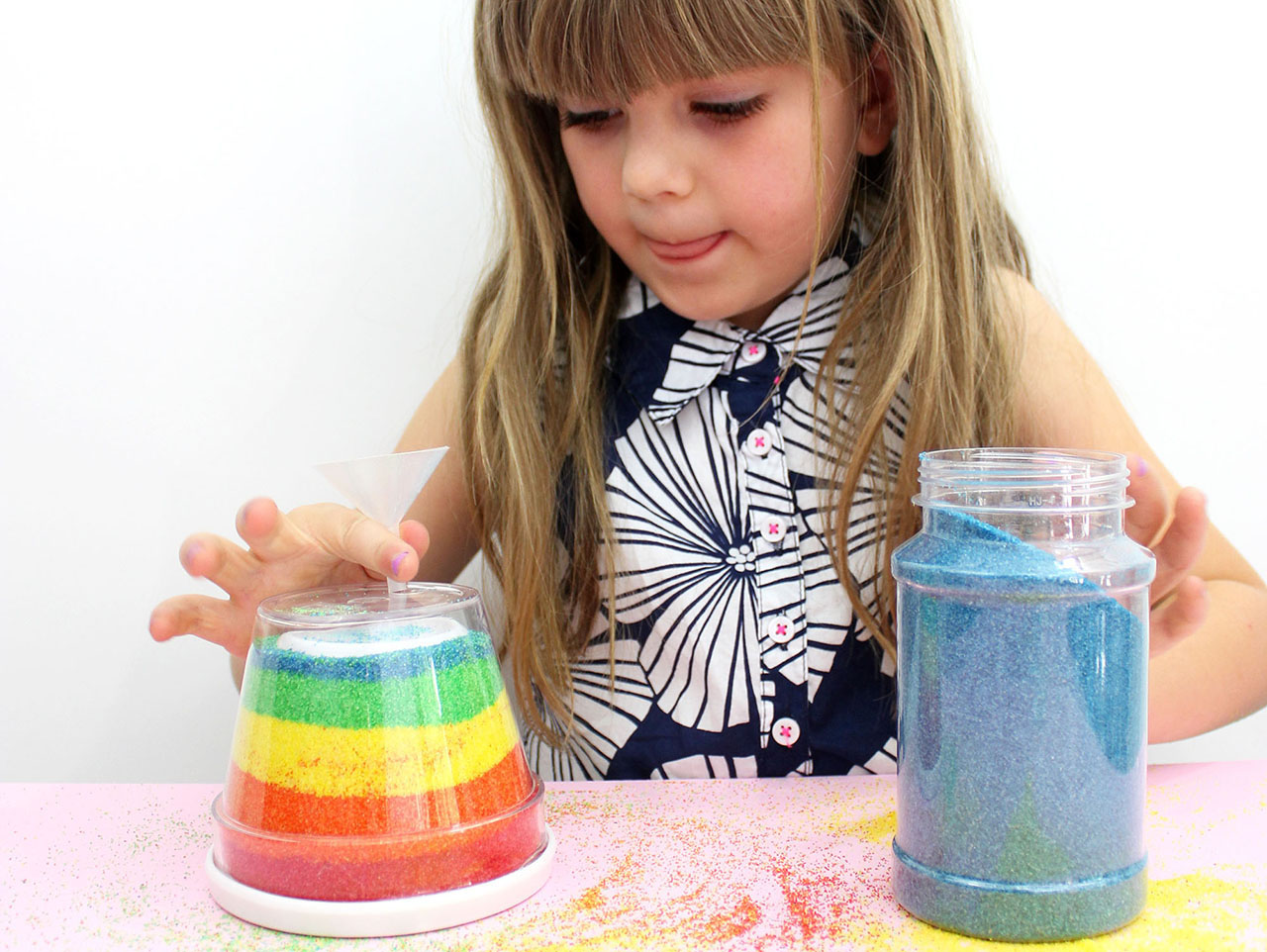 Diy Sand Art Planters 