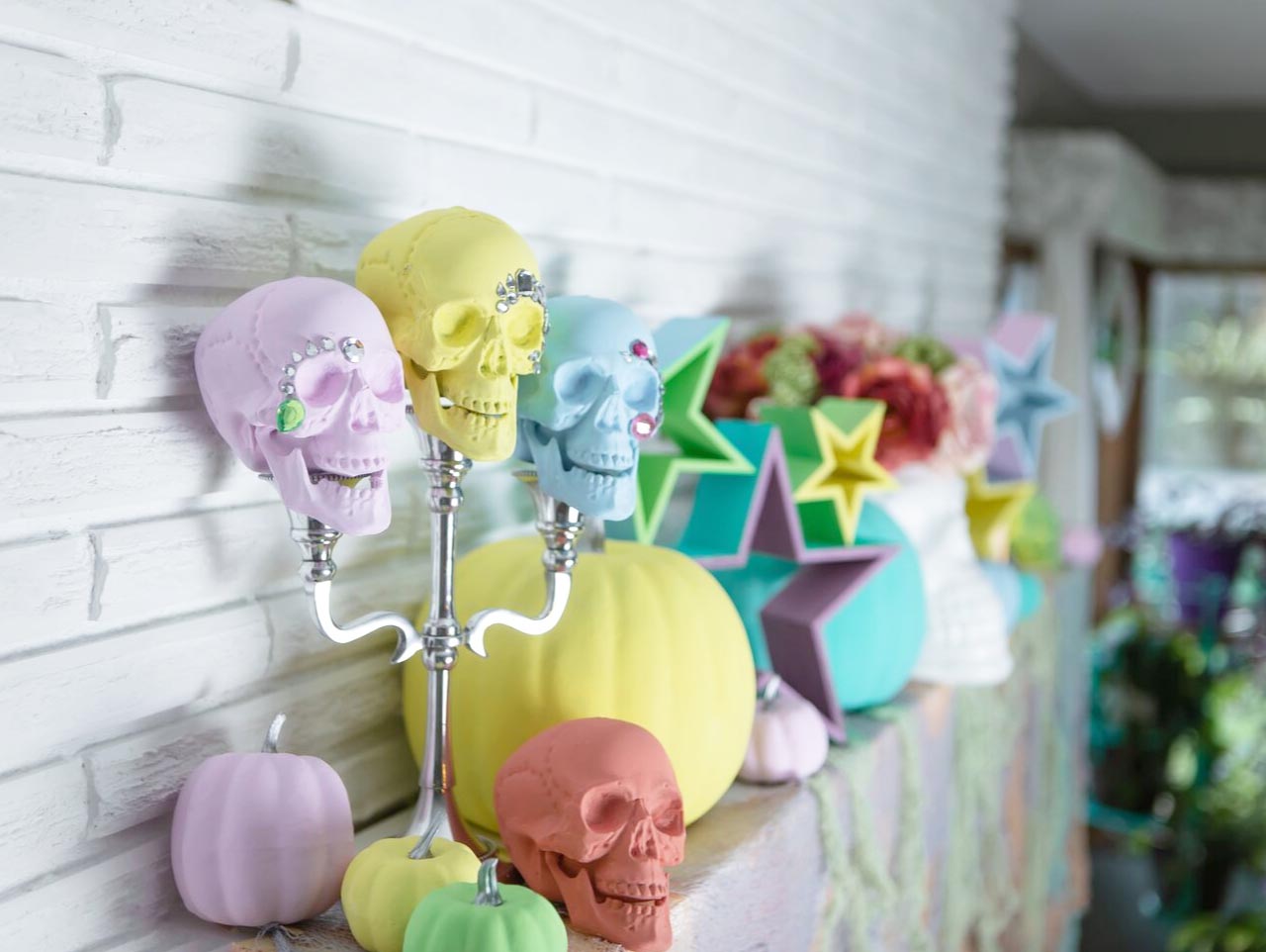 Pastel Halloween Decor Ideas