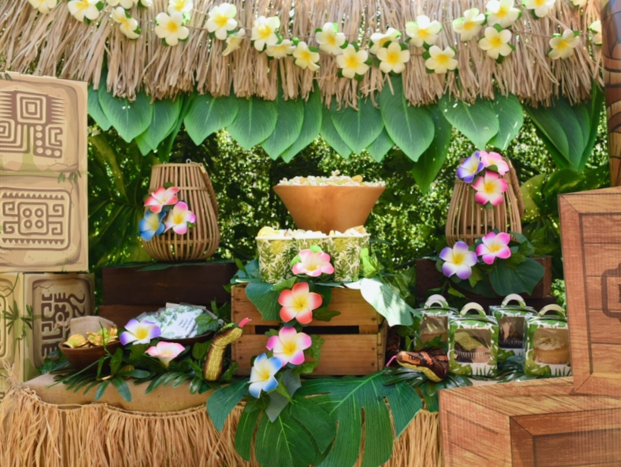 Diy Safari Backdrop   Diy Tropical Safari Backdrop 8 