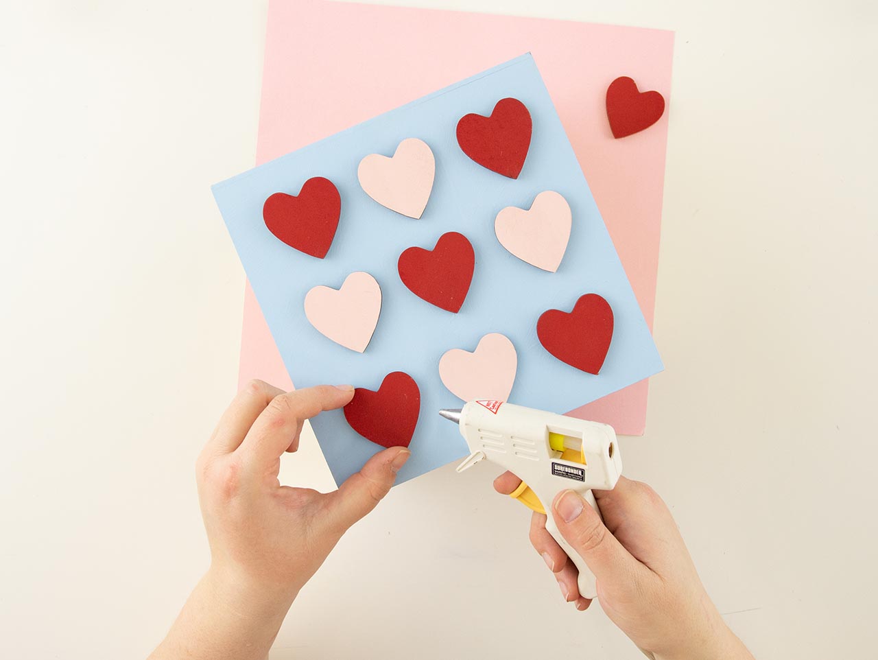 DIY Valentine Wood Blocks | Fun365