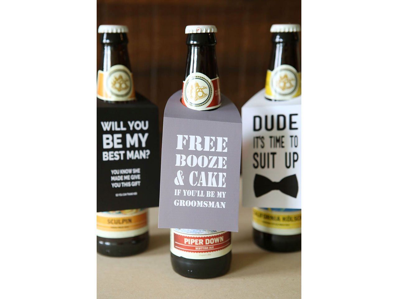 DIY Wedding Groomsmen Gifts They'll Actually Use