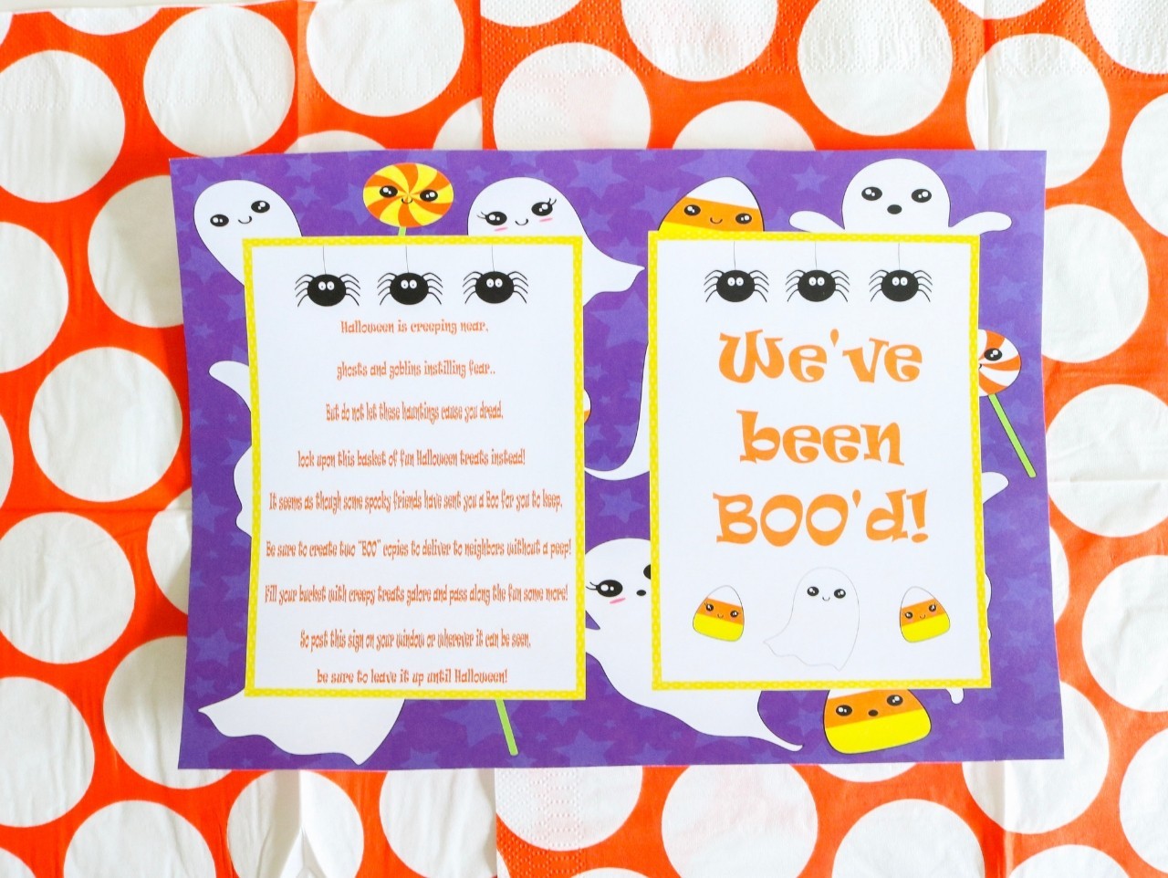 You Have Been Booed Adult Halloween Game | Fun365