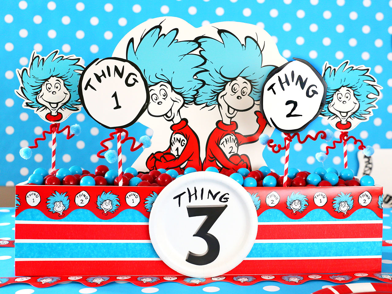 DIY Dr. Seuss Party Centerpiece | Fun365