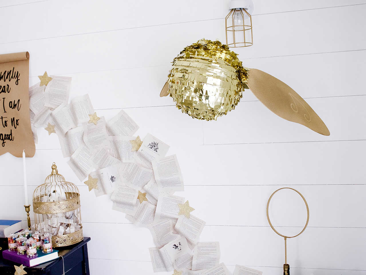 DIY Golden Snitch Piñata | Fun365