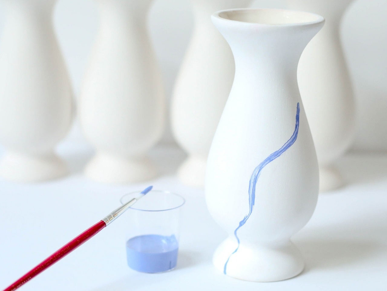 szy Vases Vases for Centerpieces Creative Ceramic Table Decoration Craft Vase Mediterranean Milk Jug Vase Color : Gray, Size : 22.513.5cm 