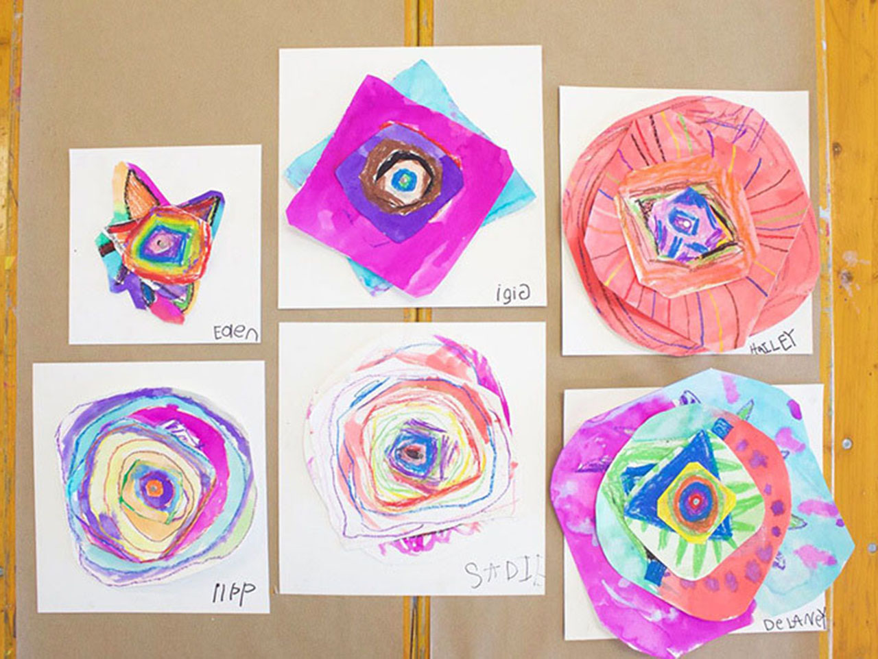 Kandinsky Circle Art Projects for Kids | Fun365