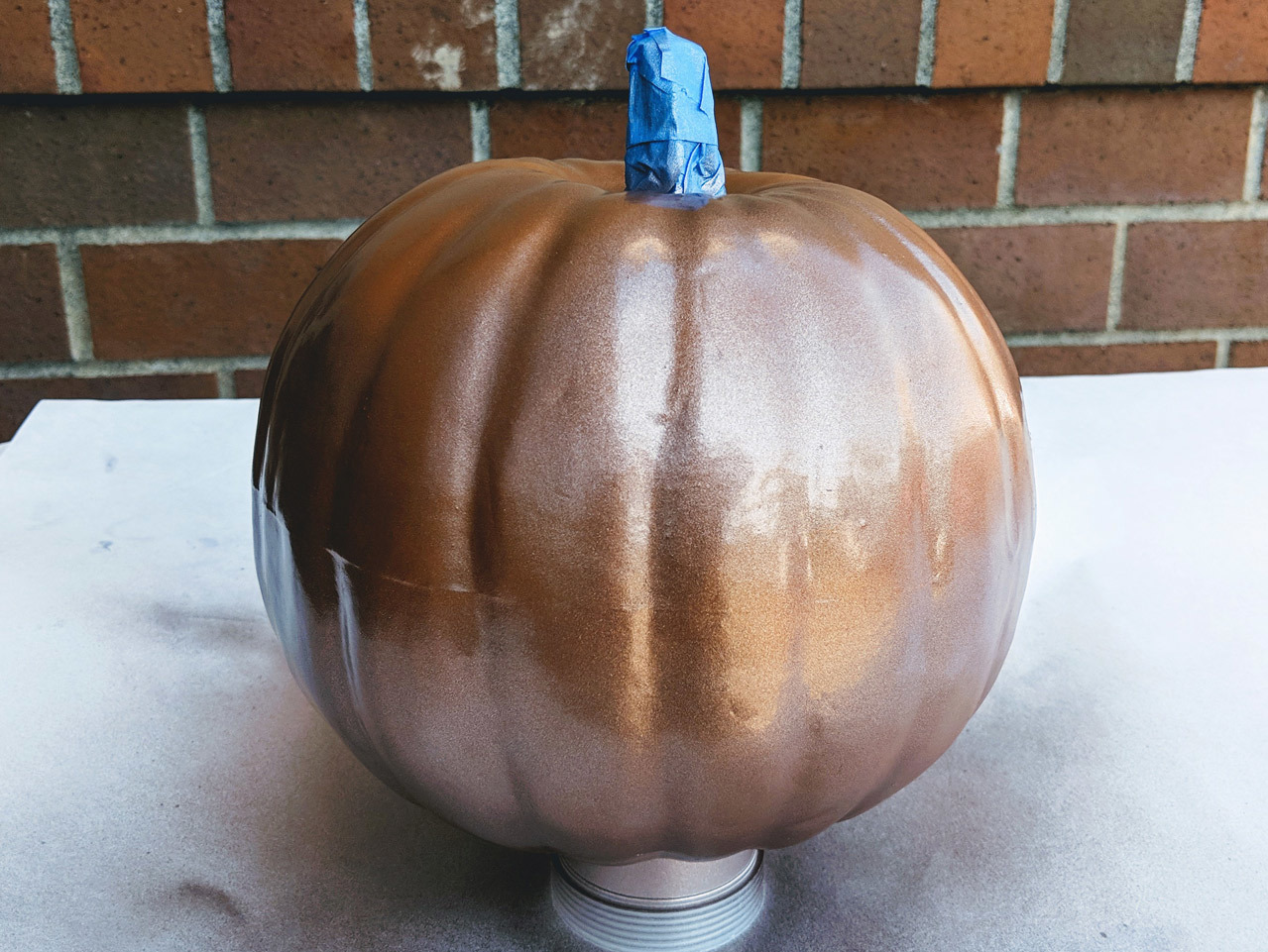 DIY Metallic Jeweled Pumpkins | Fun365