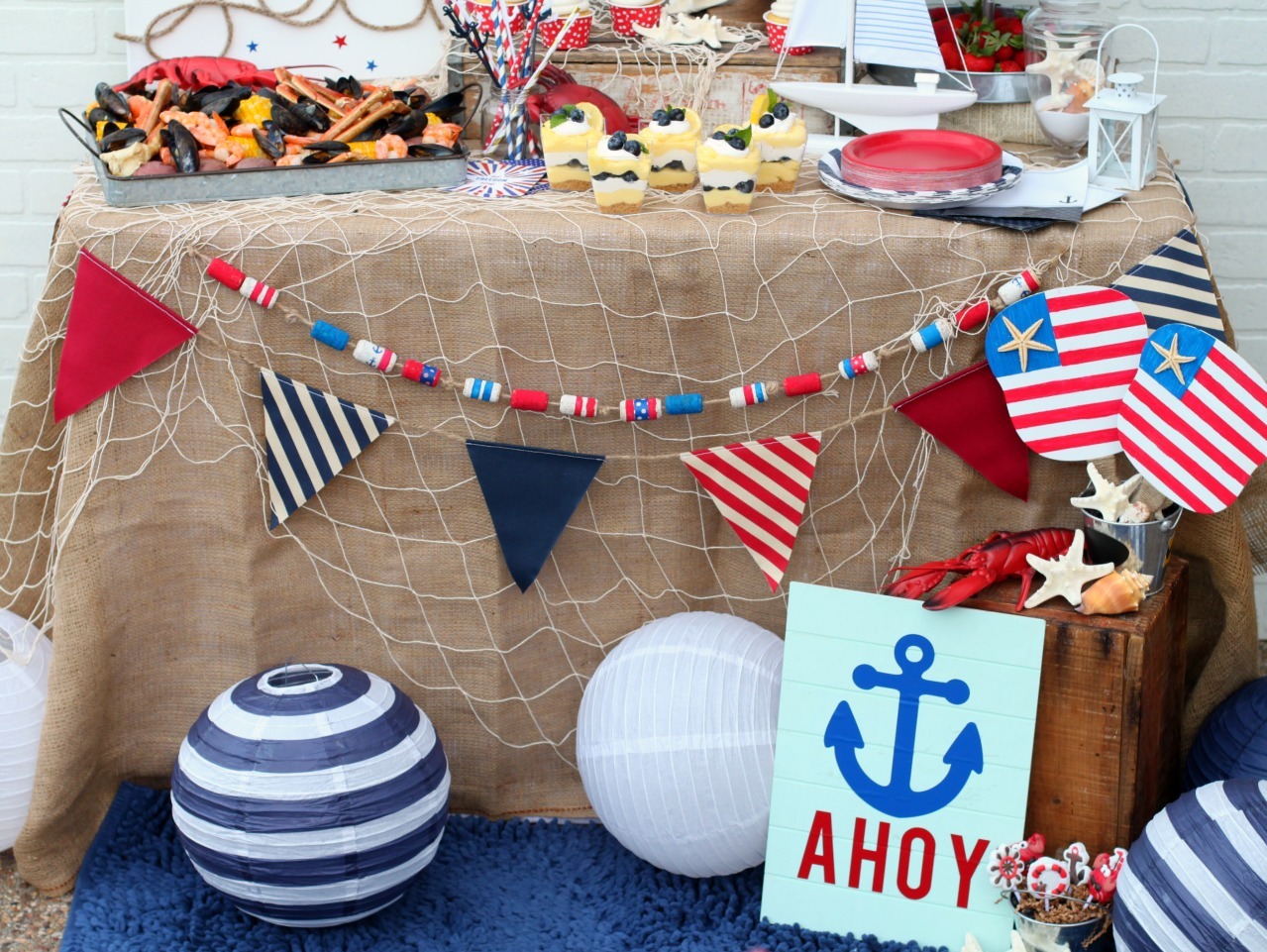 Nautical Wine Cork Garland | Fun365