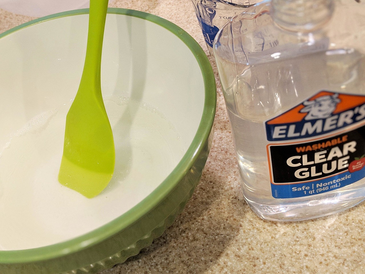 Elmer's Washable Clear Liquid Glue, Slime Glue, & Craft Glue Large 1qt (946  mL)