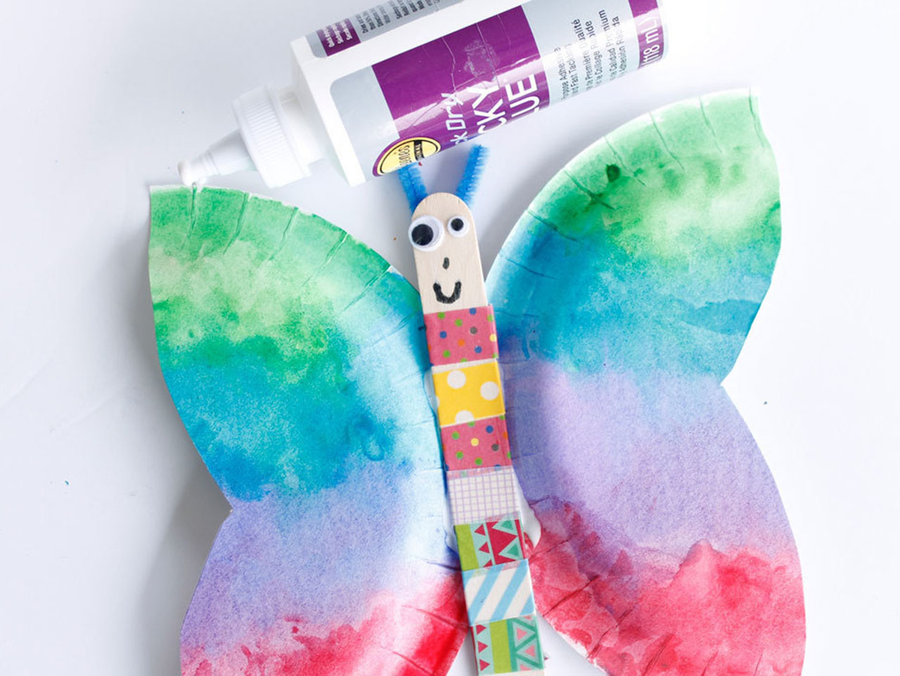 eeBoo Butterflies Watercolor Paper Pad