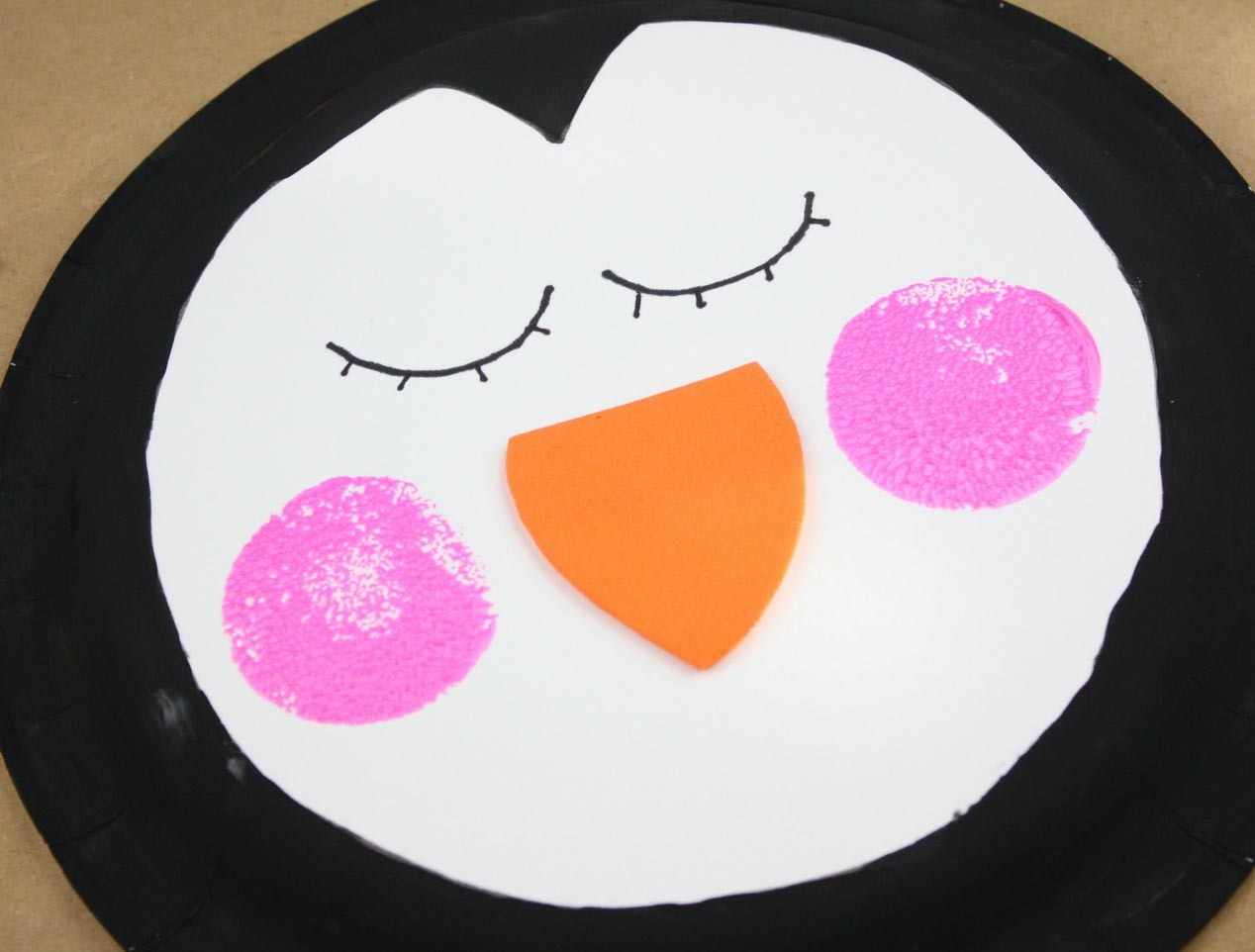 How to Make a Paper Plate Penguin, Nanny Anita