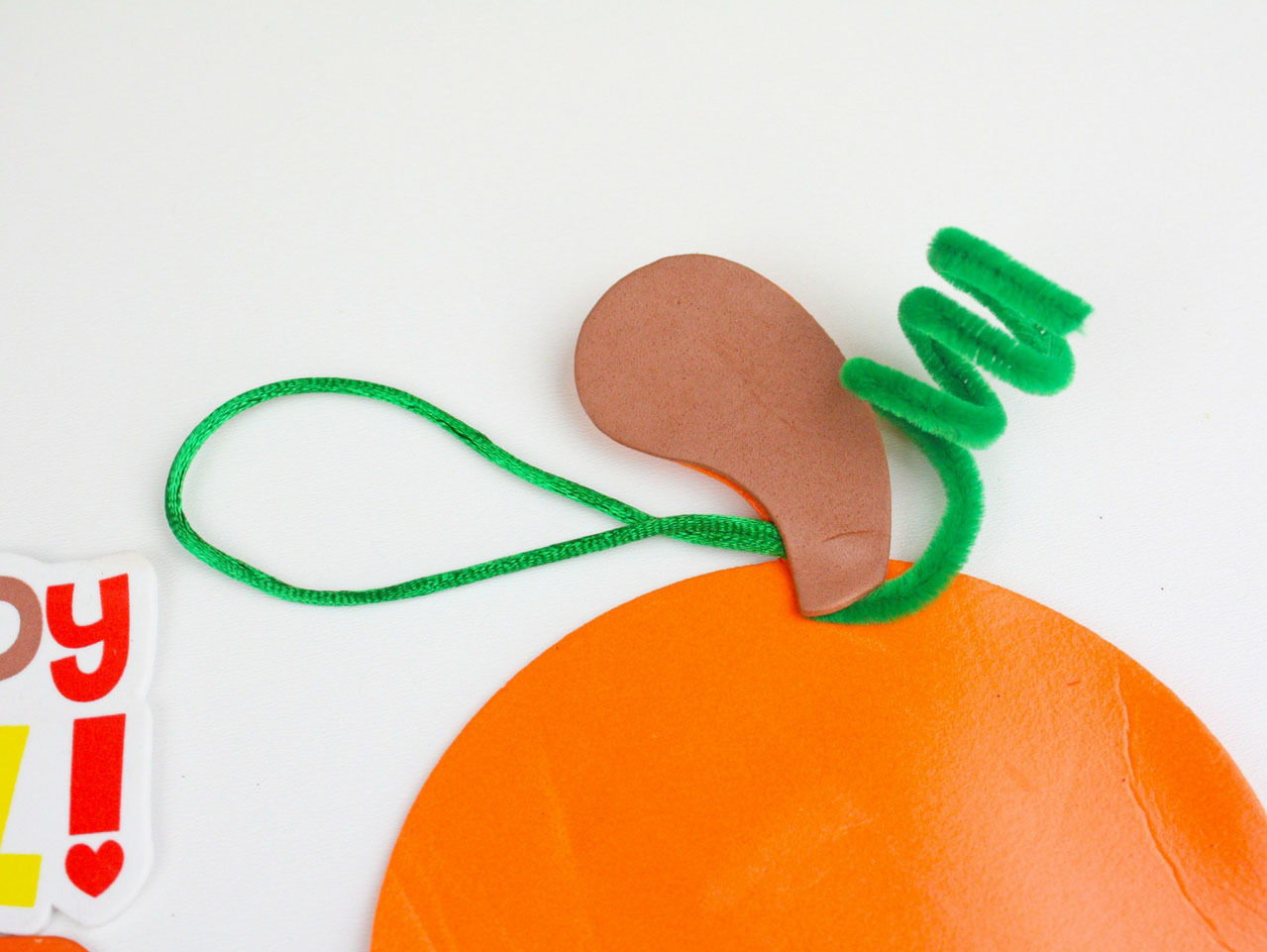 Popsicle Stick Flag - A Pumpkin And A Princess