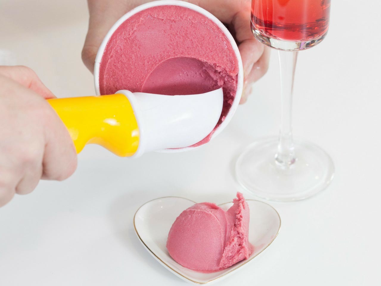 Ice Cream Scoop - Champagne