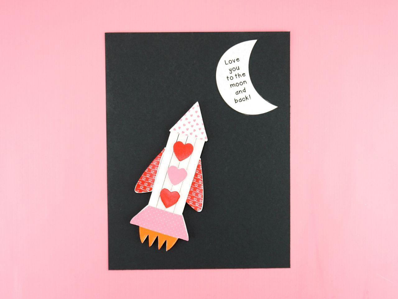 Valentine Rocket - Valentine Craft for Kids - Big Family Blessings