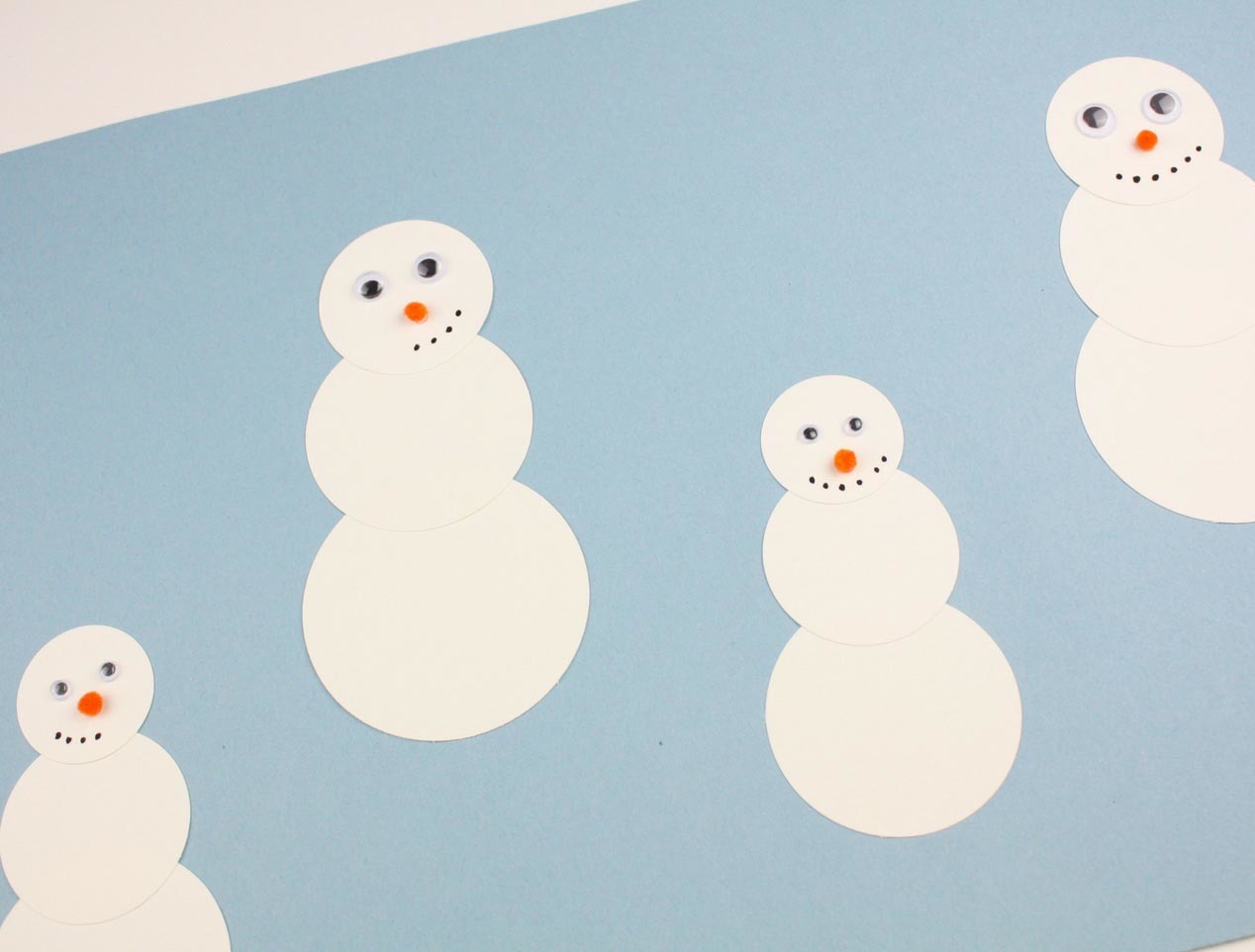 Snowman Collage Art Activity | Fun365