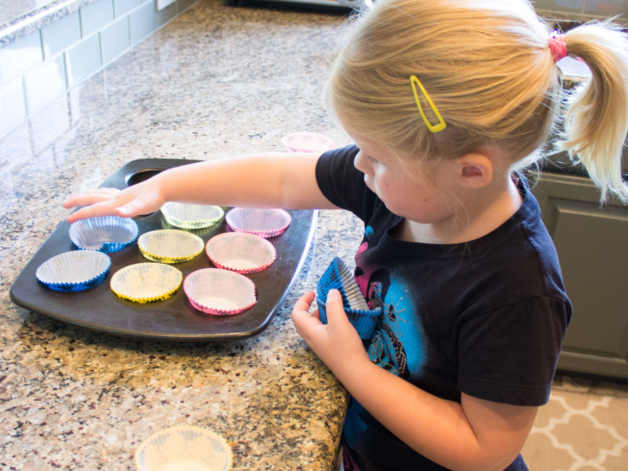 Surprise Chocolate Chip Cupcakes 