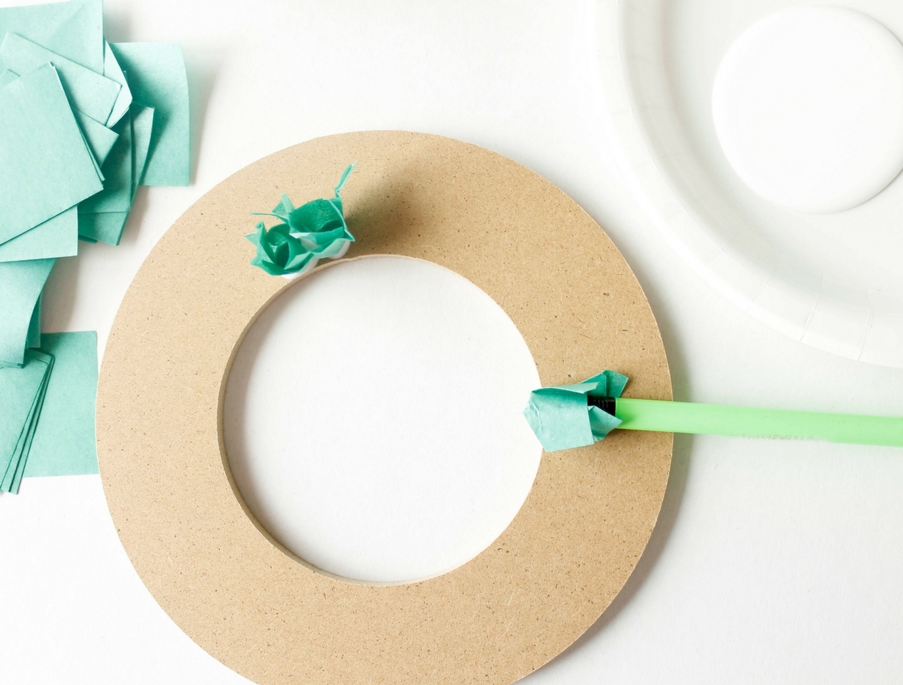 Christmas Wreaths Tissue Paper Craft Paper Diy Gift - Temu