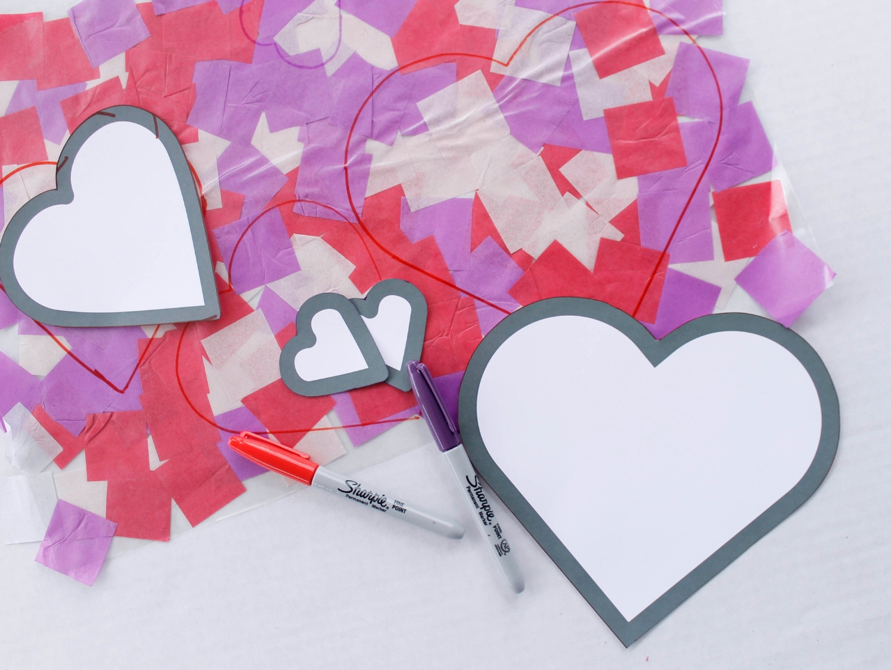 Heart Suncatcher Craft | Fun365