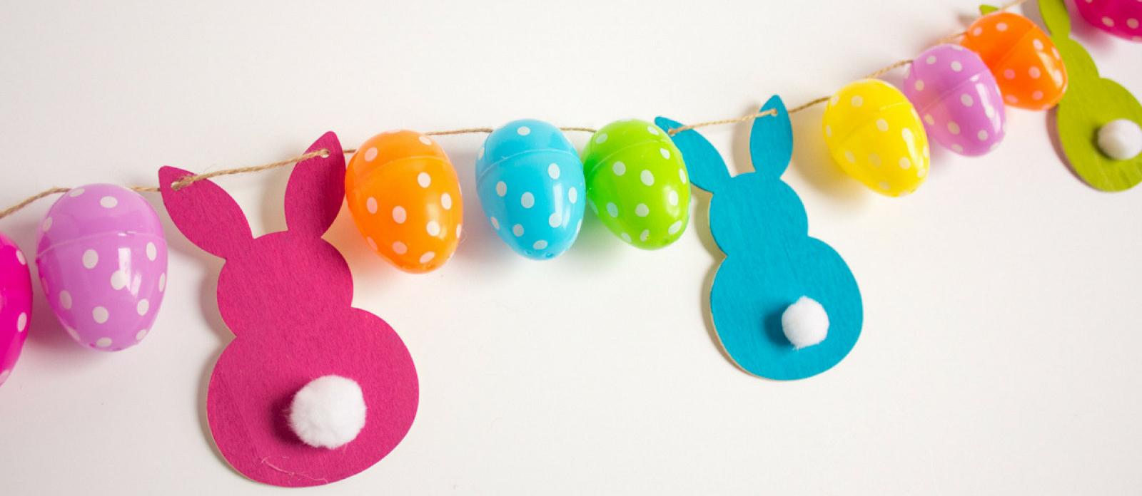 Simple and Sweet Easter Bunny Garland