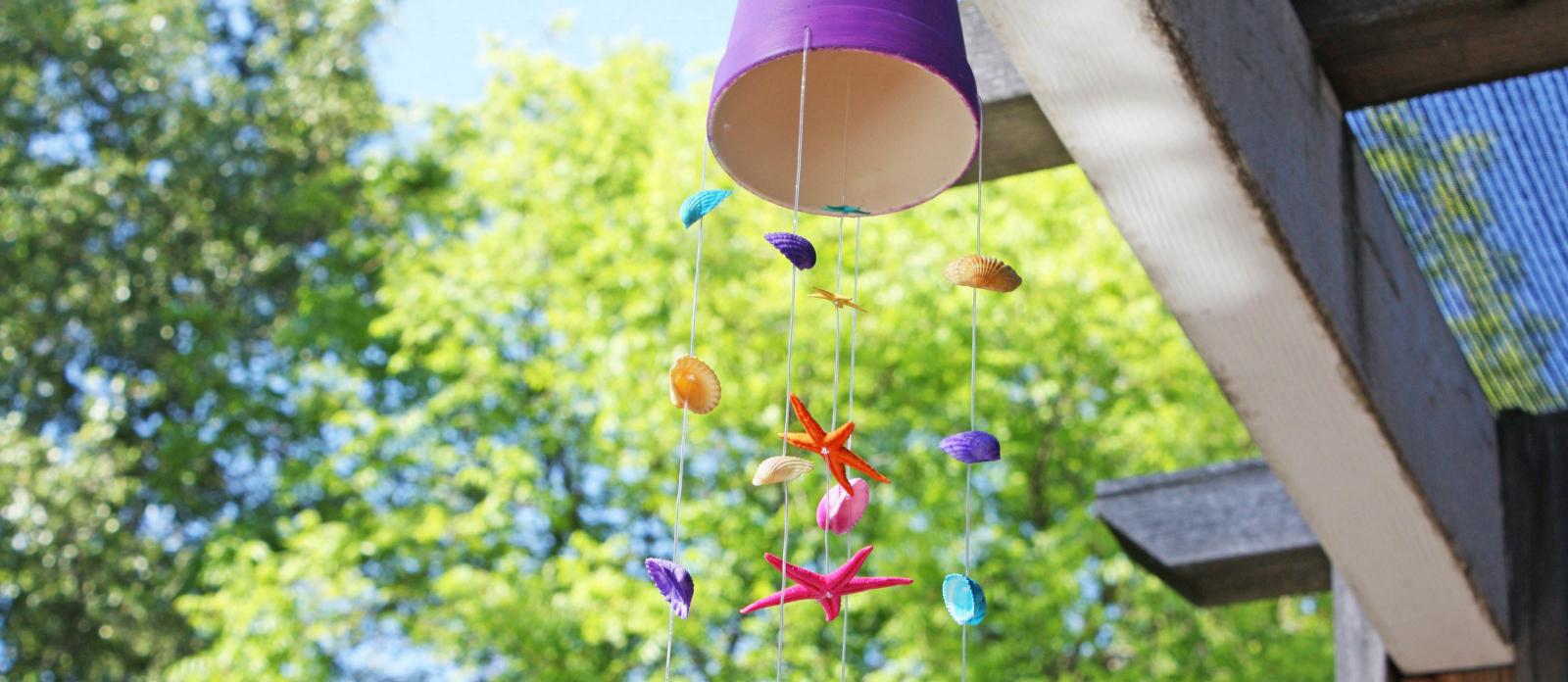 Starfish & Sea Shell Nautical Wind Chime