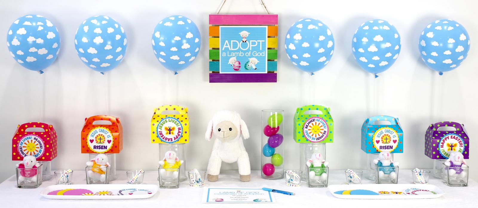 Adopt a Lamb of God Easter Activity