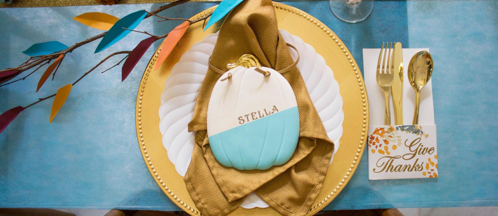 DIY Pumpkin Place Cards