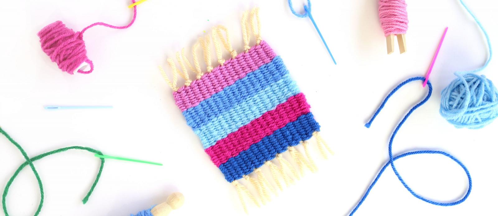 DIY Small Weaving