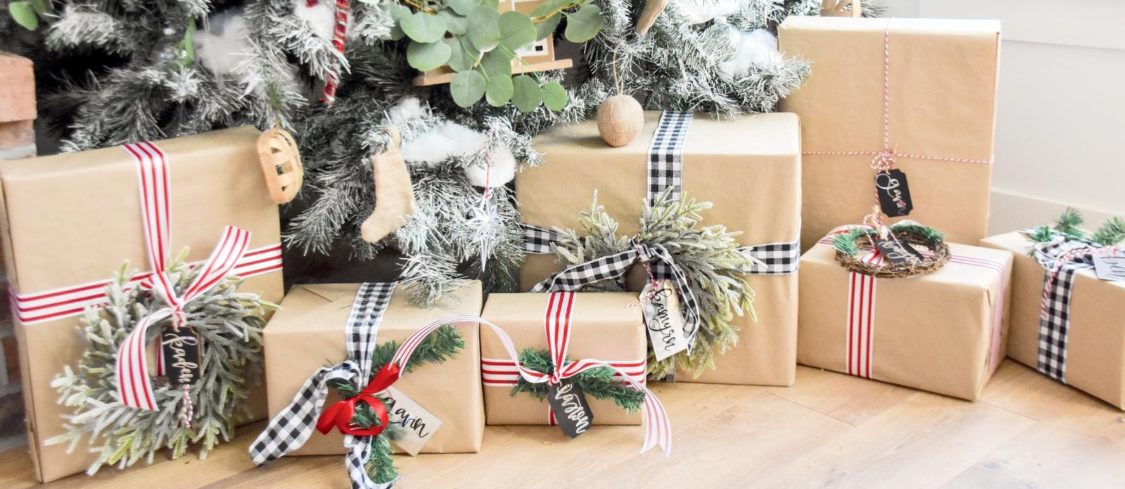 Scandinavian Style Christmas Gift Wrapping Ideas