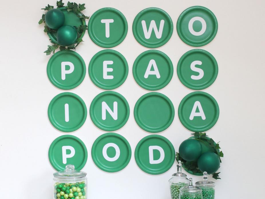 two peas in a pod baby shower