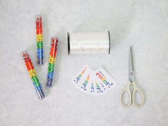 Rainbow Colours Scissors (Pack of 8) Stationery